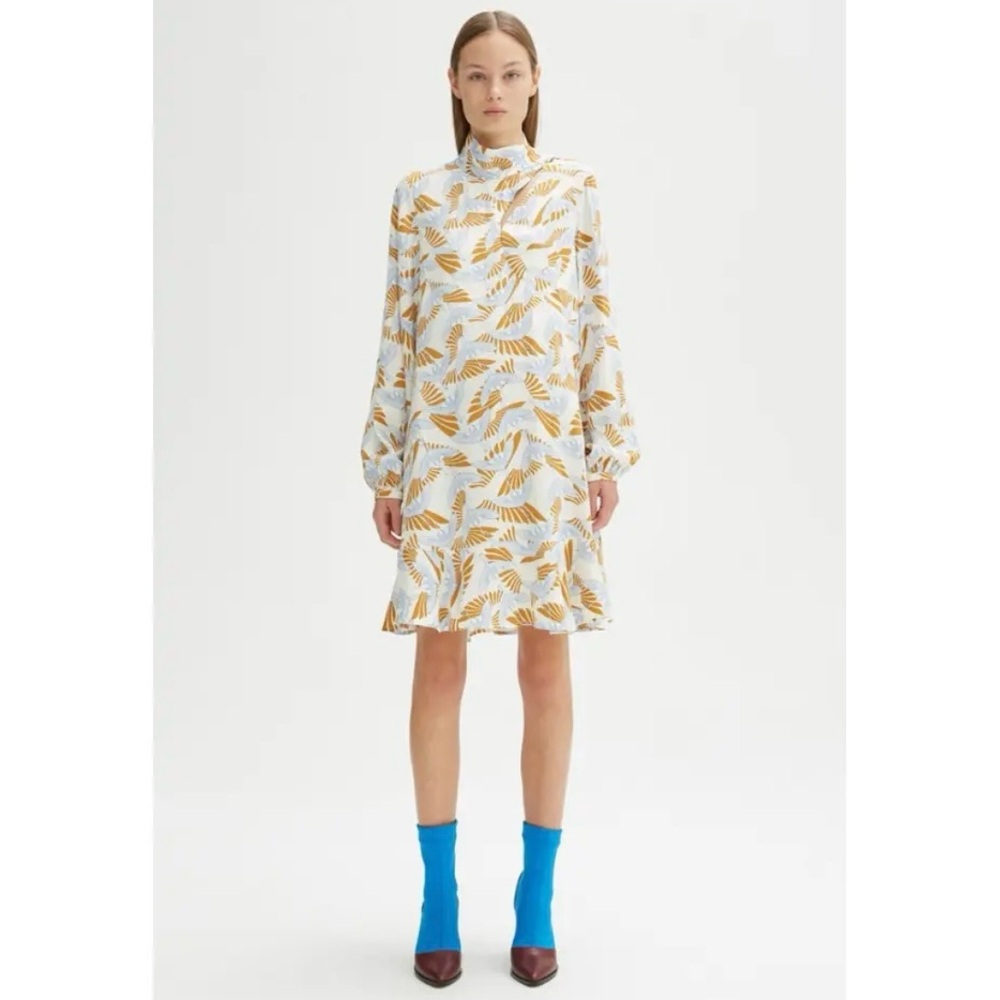 Rodebjer klement satin midi dress